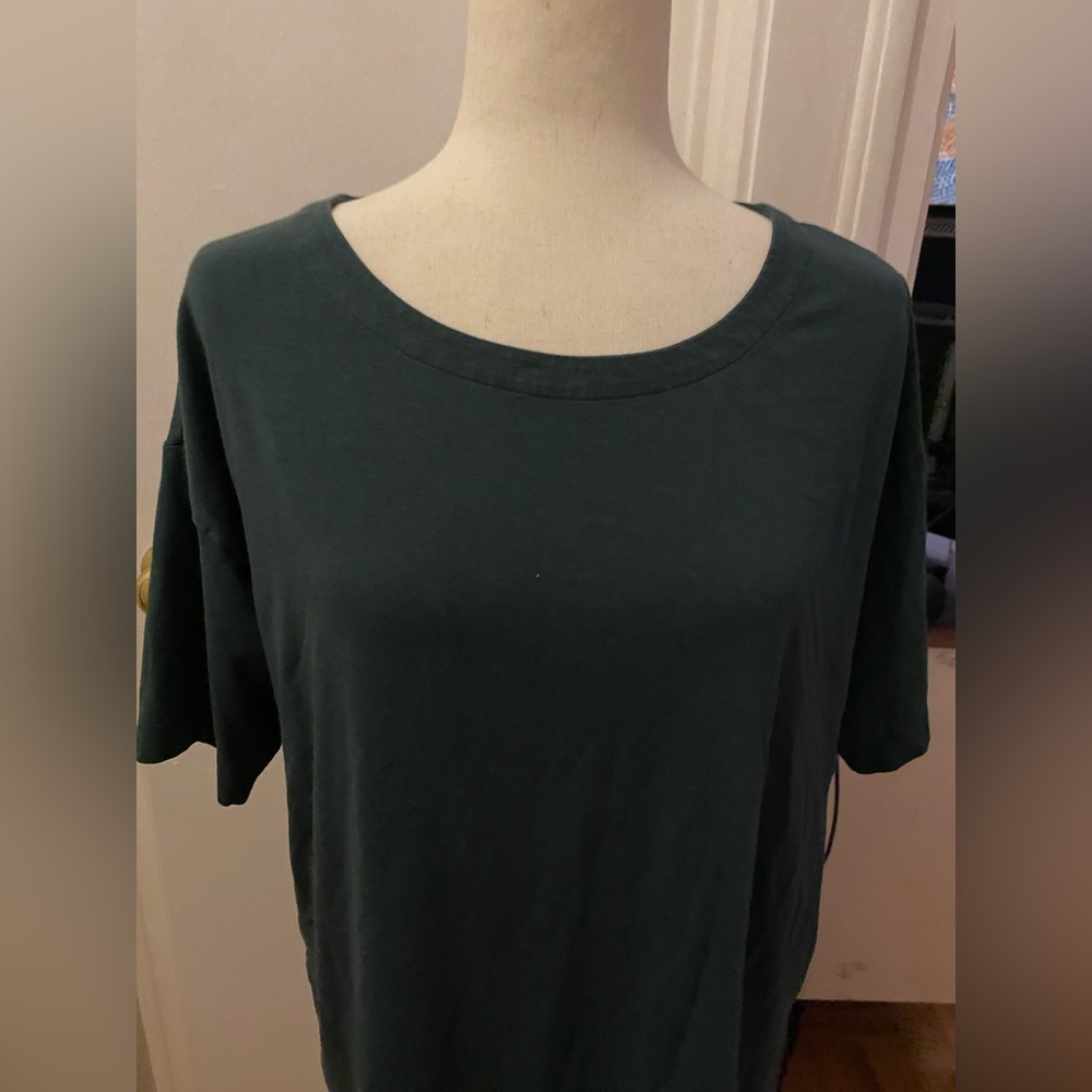 J Jill. Luxe supima elbow sleeve top